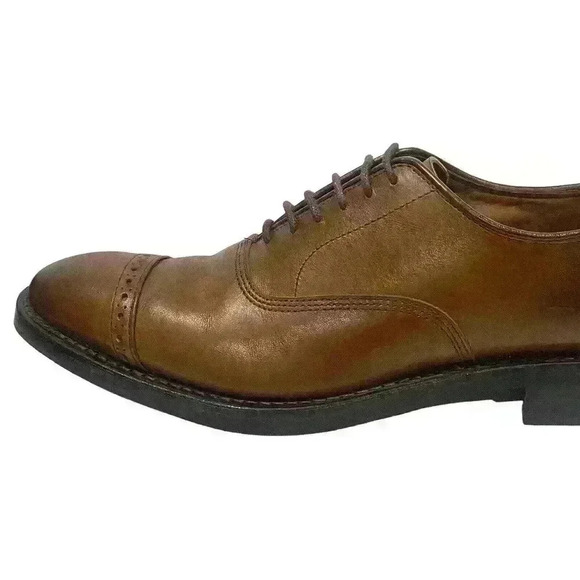 Allen Edmonds Fifth Avenue Cap Toe Brown Oxford Danite Sole US 8.5 AA/ EUR 42 - Picture 7 of 11